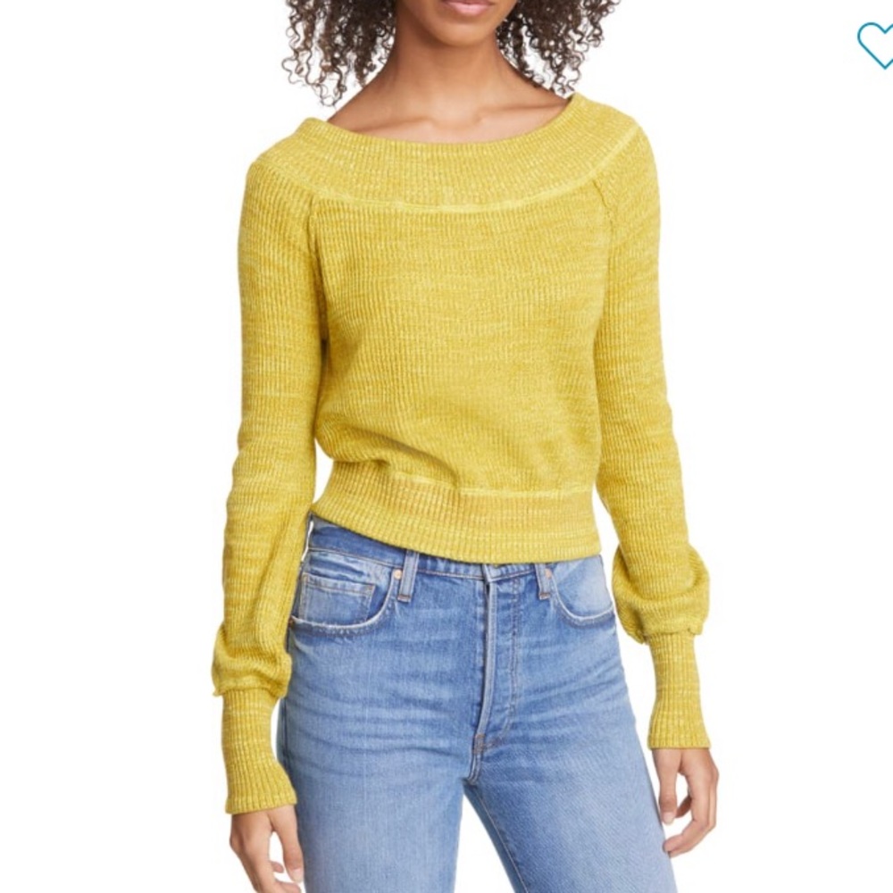 {FP} Off Shoulder Sweater